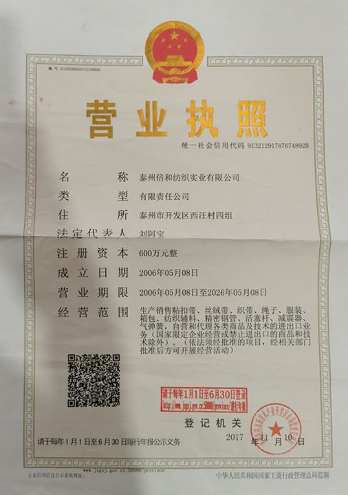 Business license